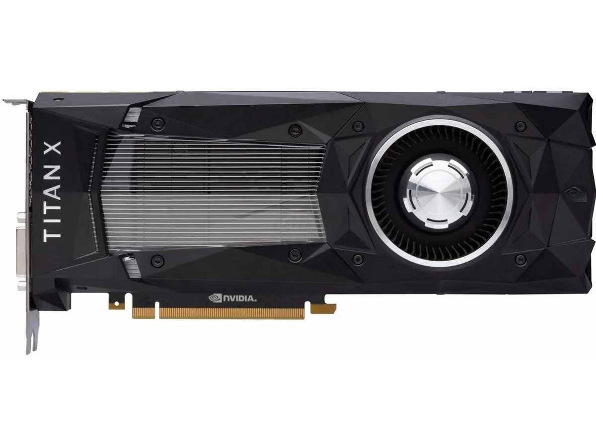 NVIDIA NVIDIA GeForce GTX TITAN X 12GB GDDR5X graphics card - OEM — product photo