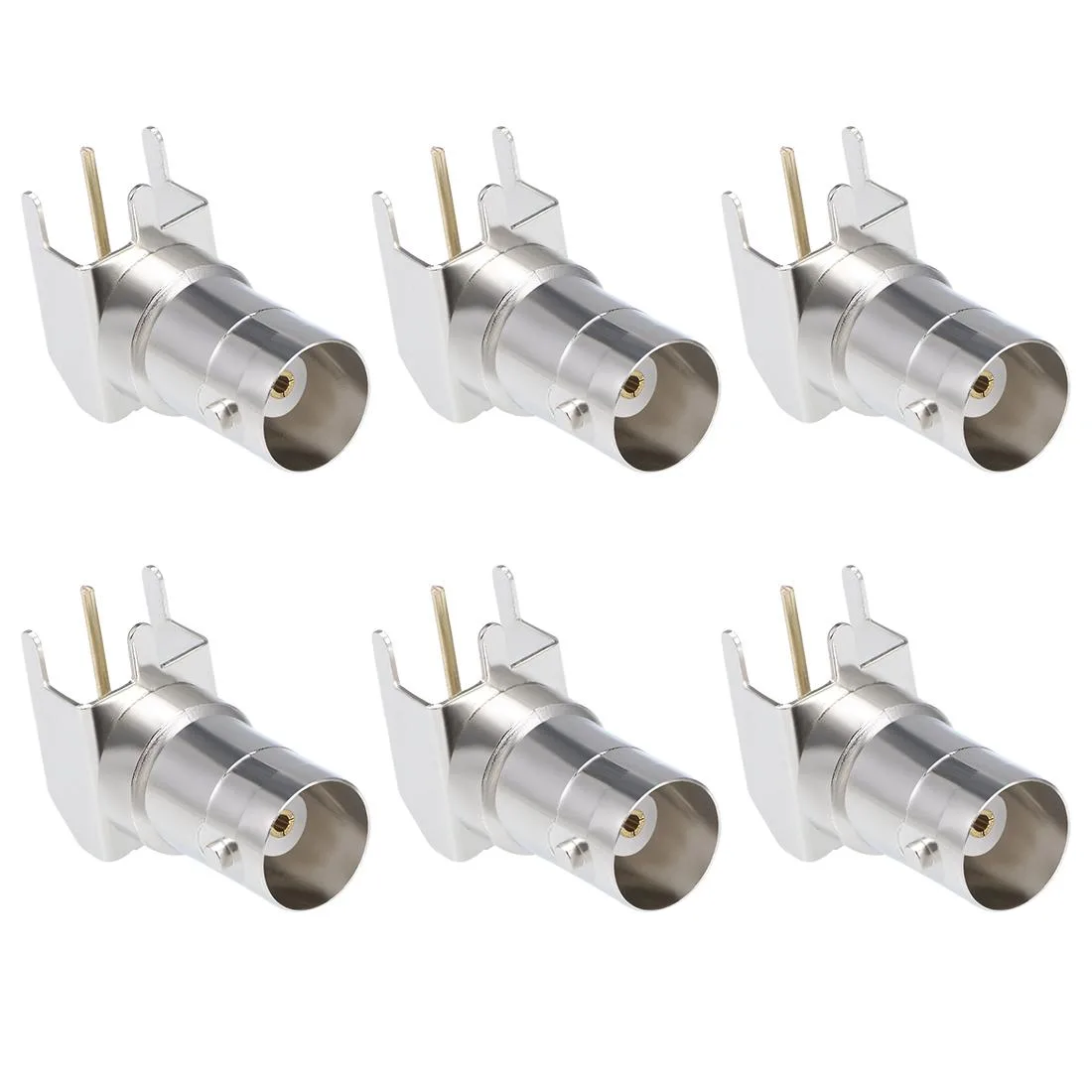 Unique-Bargains Unique-Bargains BNC Female Right Angle Connector 6pcs 50 ohm — product photo