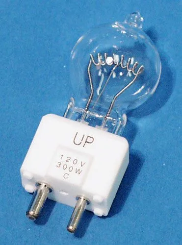 Ushio Ushio DYS300 300W 120V 3200K GY9.5 halogen standard bulb — product photo