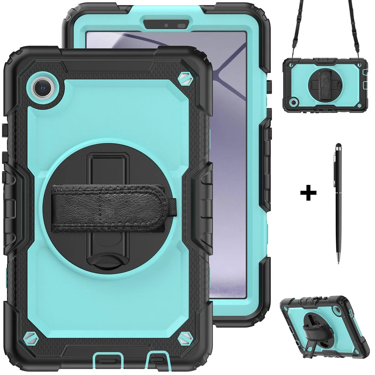 BONAEVER BONAEVER SM-X110/X115/X117 laptop case 8.7 2023 light blue — product photo
