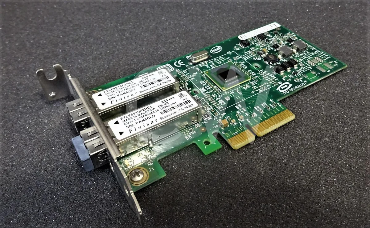 Intel Intel PRO/1000 PF EXPI9402PF dual-port Gigabit PCIe x4 network card — product photo
