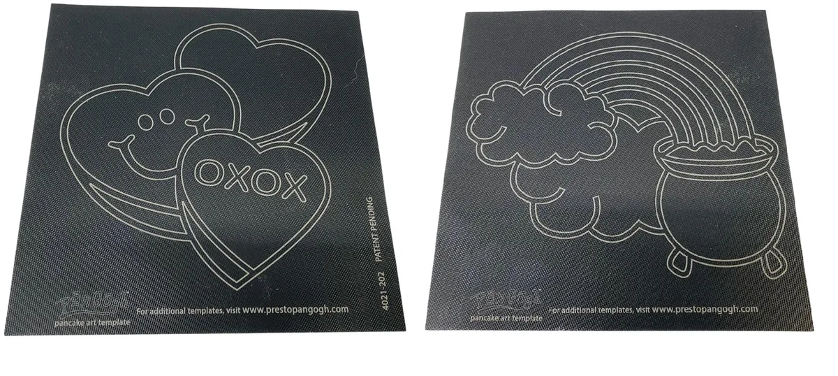 PRESTO PRESTO Rainbow/Heart Pancake Template 81588 — product photo
