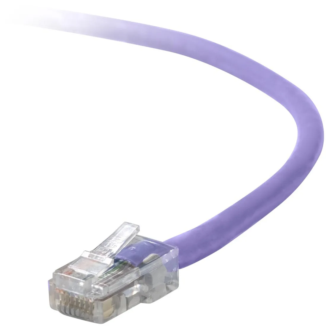 Belkin Belkin A3L791-04-PUR 4 ft Cat 5e network ethernet cable — product photo