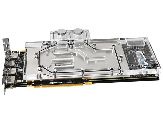 Thermaltake Thermaltake CL-W183-CU00TR-A Pacific V-GTX 1080Ti Founders Edition Transparent vga cooling — product photo