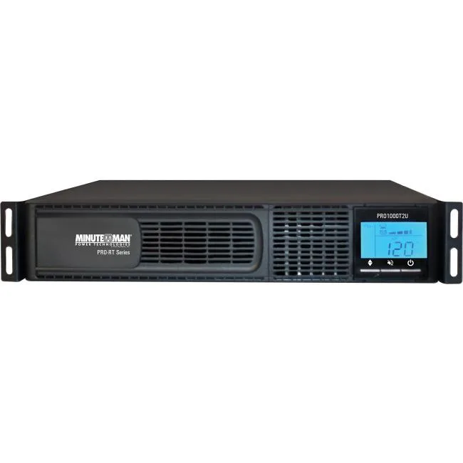 MINUTEMAN MINUTEMAN PRO1000RT2U UPS 1000VA 700W 2U Rack Tower 8x NEMA 5-15R — product photo