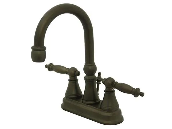 KINGSTON BRASS KINGSTON BRASS KS2615TL Oil Rubbed Bronze Lavatory Faucet — product photo