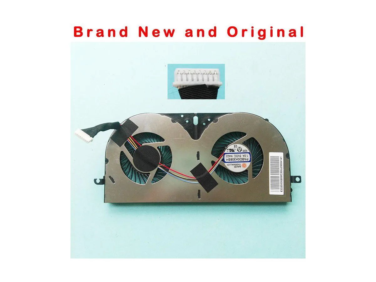 Fans Fans case fan AAVID THERMALLOY PABD0A308SH 1.0A 5VDC N422 8PIN DOUBLE FAN — product photo