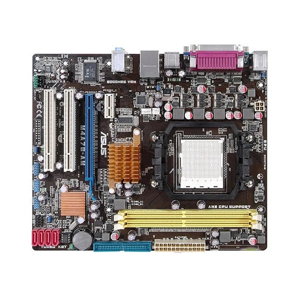 ASUS ASUS M4A78-AM AMD 780G DDR2 Micro ATX Motherboard — product photo
