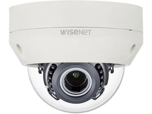 Wisenet Wisenet SCV-6085R 2MP 3.2-10mm IR Vandal Dome Network Camera — product photo