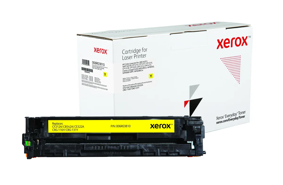 XEROX Xerox 006R03810 Yellow Toner Cartridge 1800 Pages toner cartridges (genuine brands) — product photo
