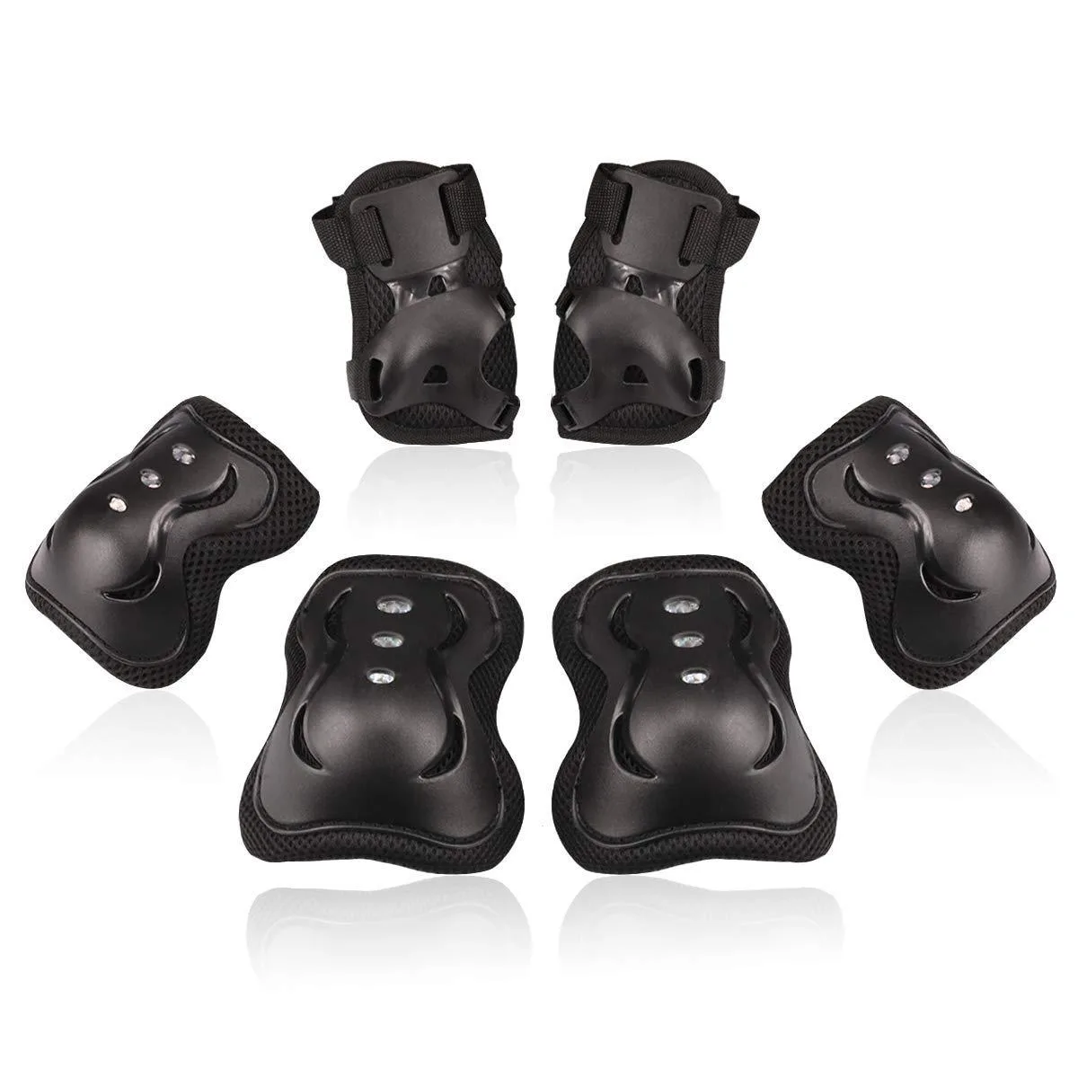 BOSONER Hudie Skateboard Protective Gear Set Black Small 3-7 Years — product photo