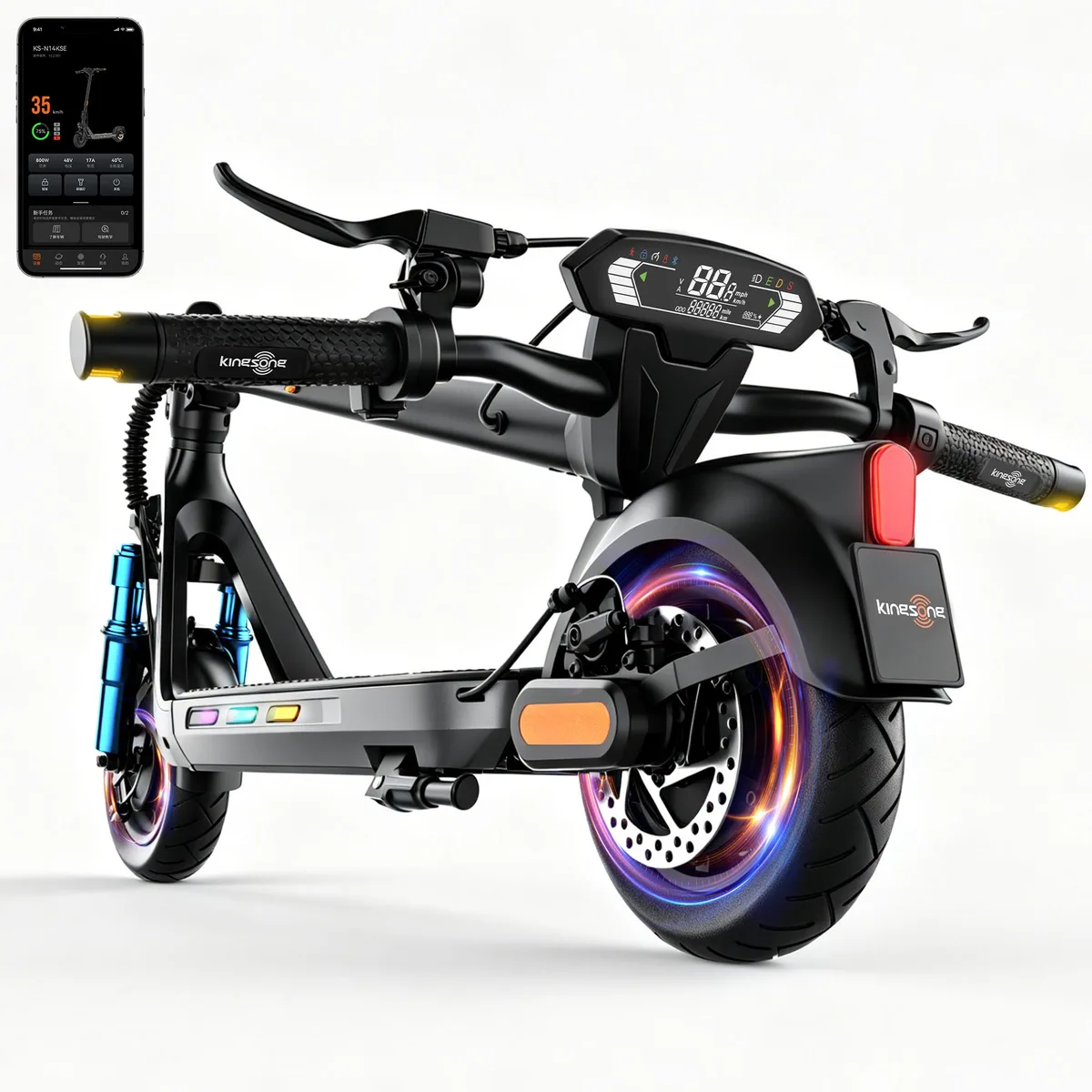 kingsong kingsong N14KSE 500-900W 25mi 15.5mph 10in scooter — product photo