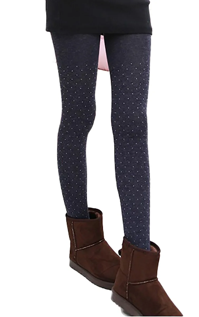 Pair of gray spandex leggings, lightweight stretch fabric, folded flat