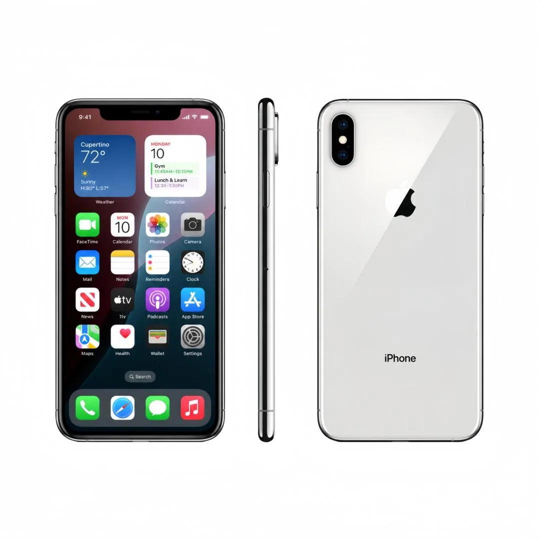 Apple Apple iPhone XS Max 64GB Silver 6.5" OLED Unlocked — product photo