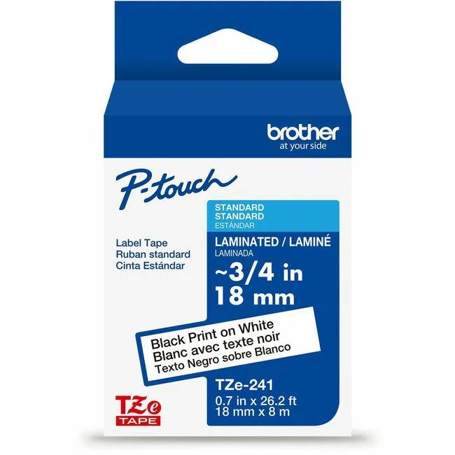 Brother Brother TZE241G label tape 241 26.20 ft — product photo