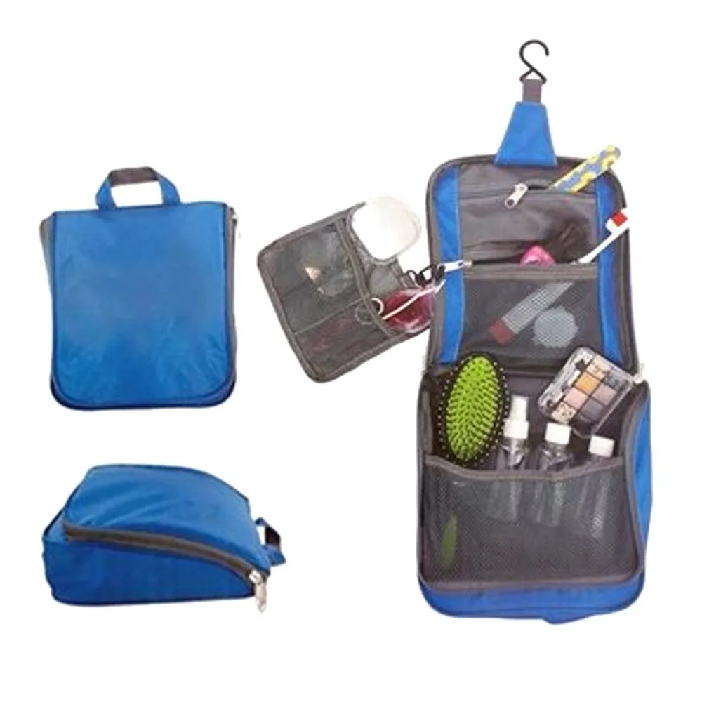 Bulk Buys Bulk Buys OL643 Water Resistant Travel Toiletry Organizer Bag accessory — product photo
