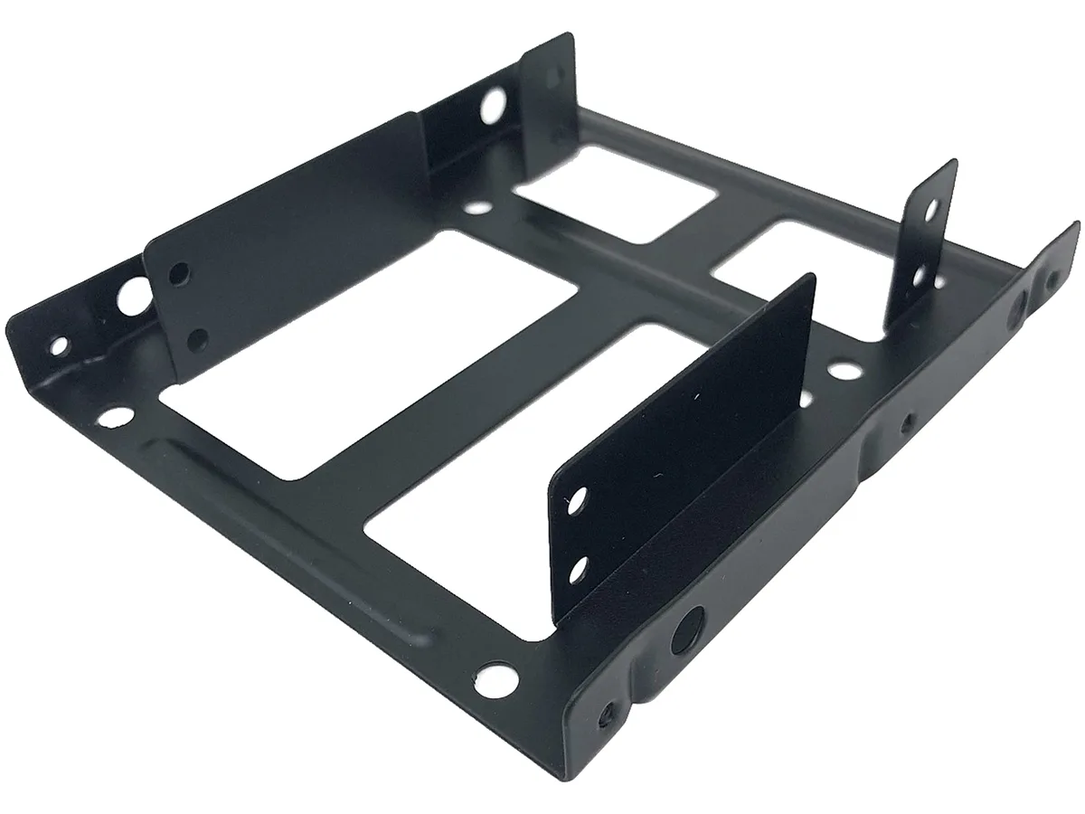 Micro Connectors Micro Connectors L02-35252 Dual 2.5" to 3.5" Metal HDD/SSD Mounting Kit — product photo