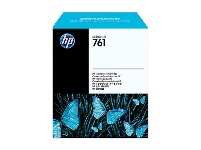 HP HP 761 Maintenance Cartridge CH649A Black Single Pack ink cartridges (genuine brands) — product photo