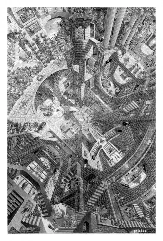 Posterazzi XPS1225 Atrium poster 24 x 36 inches premium paper rolled in tube
