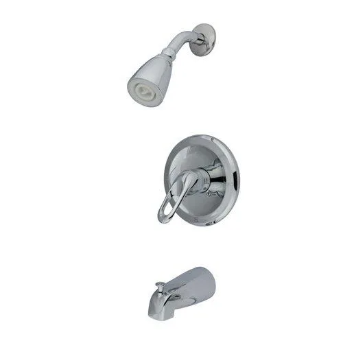 KINGSTON BRASS Kingston Brass KB531LP Tub &amp; Shower Faucet Polished Chrome 2.5 GPM — product photo