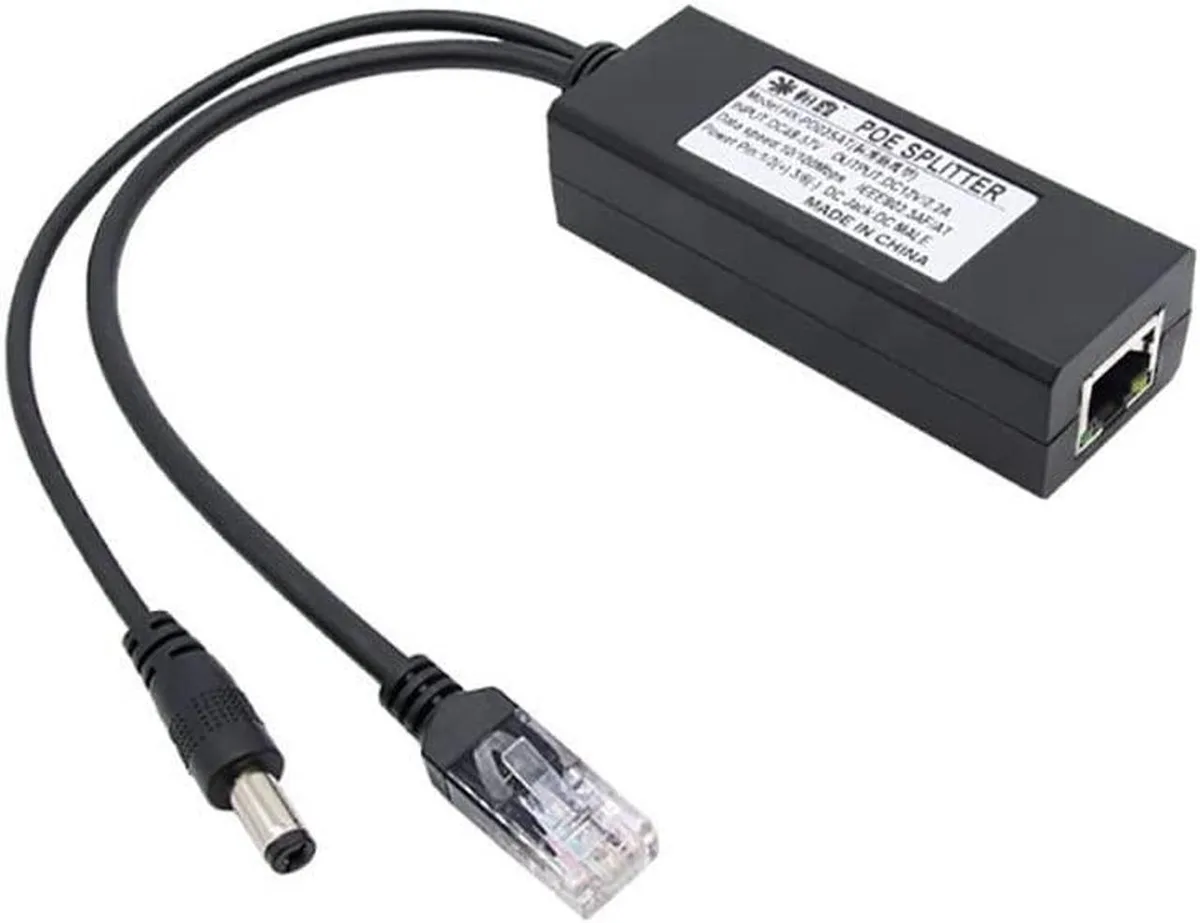 Vszerda Vszerda POE Splitter 48V to 12V 2A 1.2A 100M 1000M — product photo