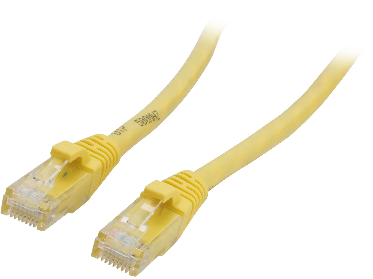 Cables To Go Cables To Go 27194 Cat6 network ethernet cable 14 ft Yellow — product photo