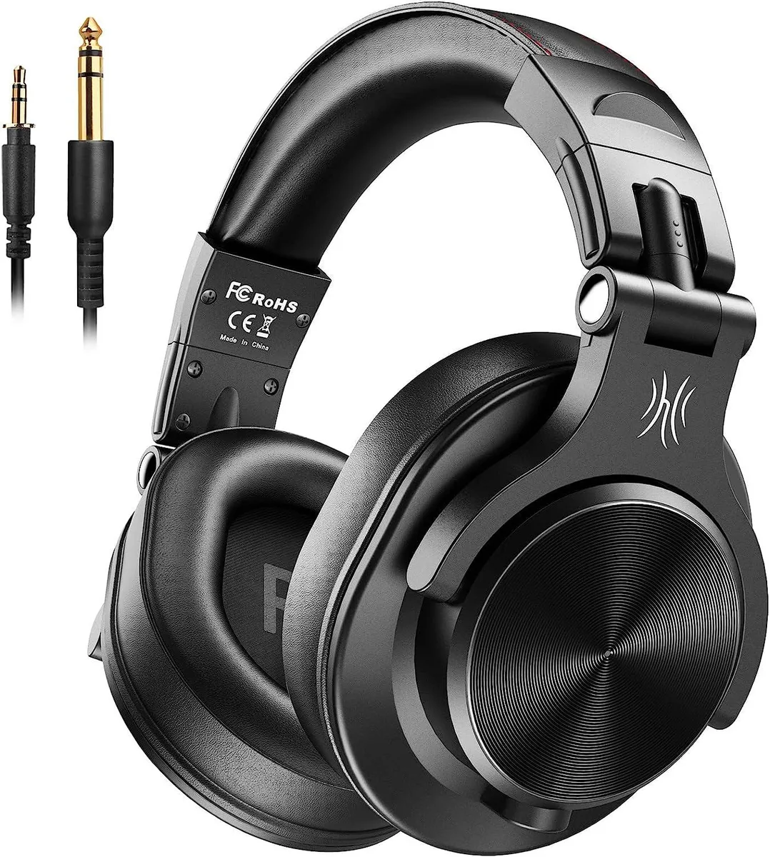 lelisten lelisten A70 over-ear headphone 40mm 72h Bluetooth wired 3.5mm 6.35mm black — product photo