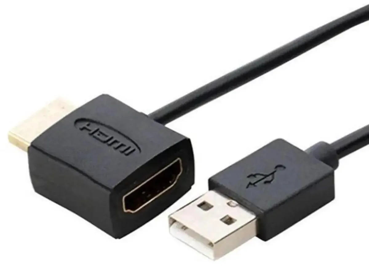 SMUGDESK SMUGDESK 50cm USB to HDMI power cable — product photo