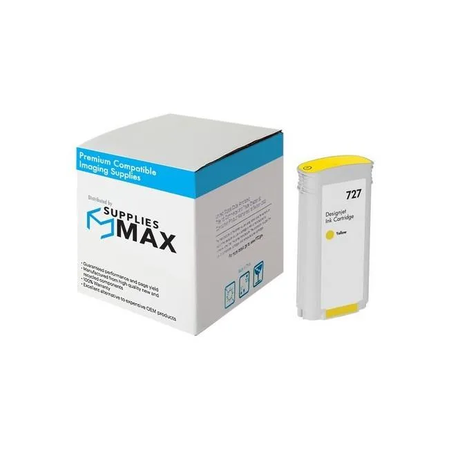 SuppliesMax SuppliesMax HP B3P21A Yellow 130ml Inkjet Cartridge — product photo