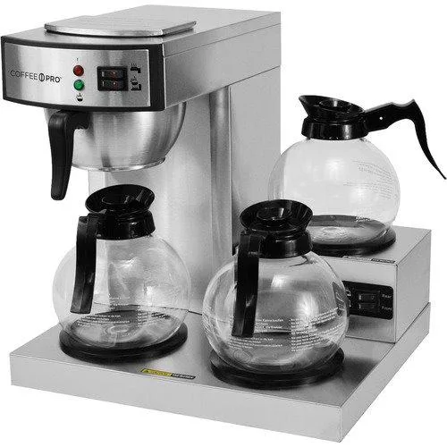 Coffee Pro Coffee Pro CPRLG 3-Burner Commercial Brewer 24x20x16 — product photo