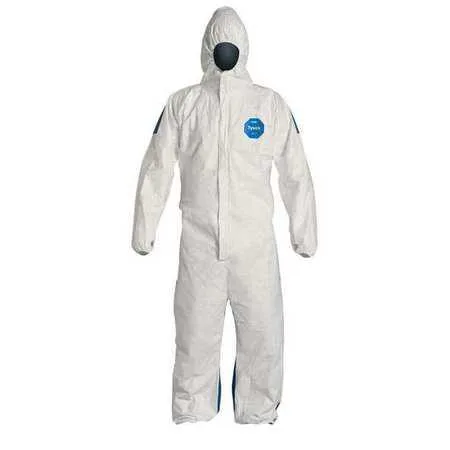 DuPont DuPont TD127SWB2X0025CM Hooded Disposable Coveralls 25 Pack White High Density — product photo
