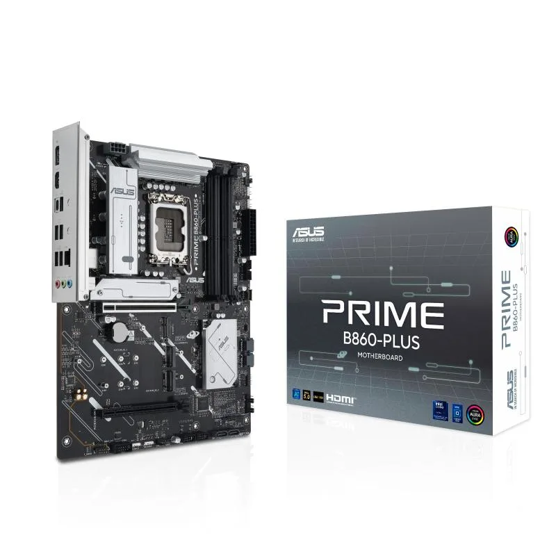 ASUS ASUS PRIME B860-PLUS Intel B860 LGA 1851 ATX motherboard DDR5 — product photo