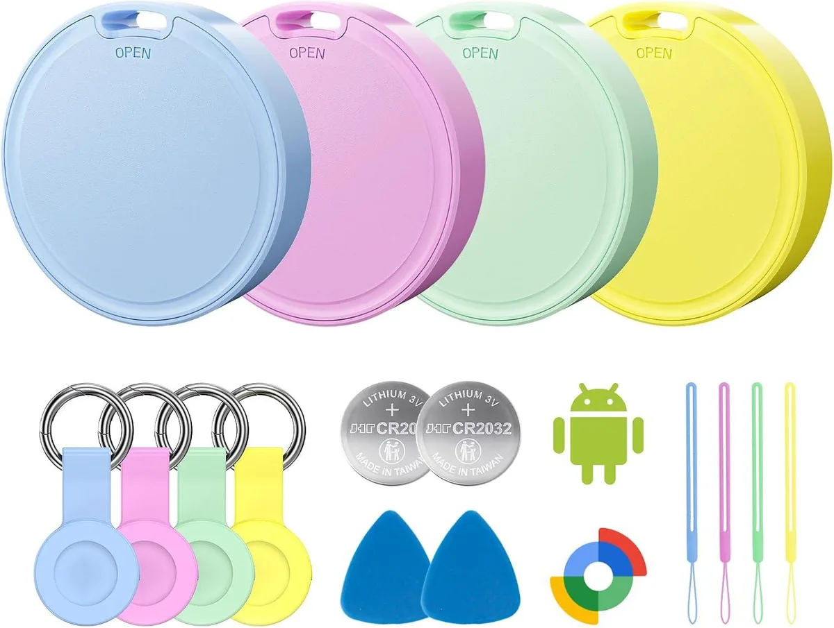 BFKK BFKK Air Tags 4 Pack Android IP65 85dB 2 Year Battery — product photo
