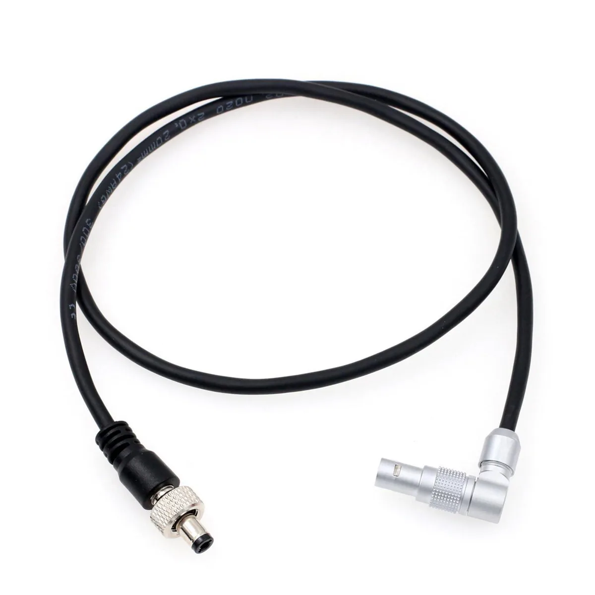 Avantalk Avantalk 2 in 1 Accessory 12V 60cm 90° Lemo 0B to Locking DC Barrel — product photo