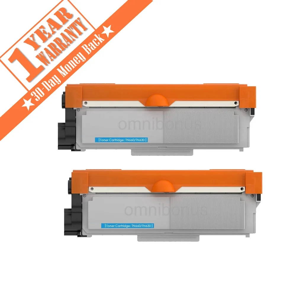 OmniTrade OmniTrade TN660 toner cartridge black 2 pack 2600 pages — product photo
