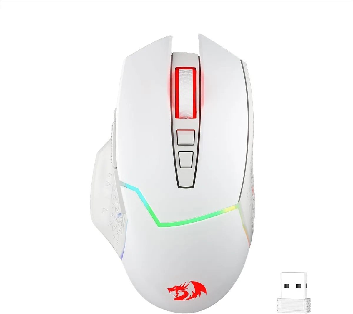 Redragon Redragon M690 PRO Wireless Gaming Mouse 8000 DPI White — product photo