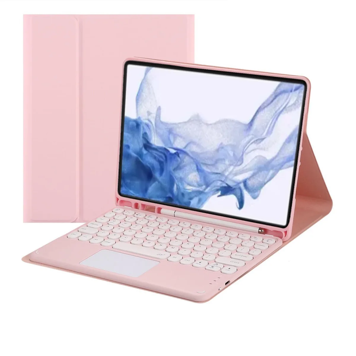 Timoom Timoom Keyboard Case with Touchpad for Samsung Tab S8/S7 11" Pink — product photo