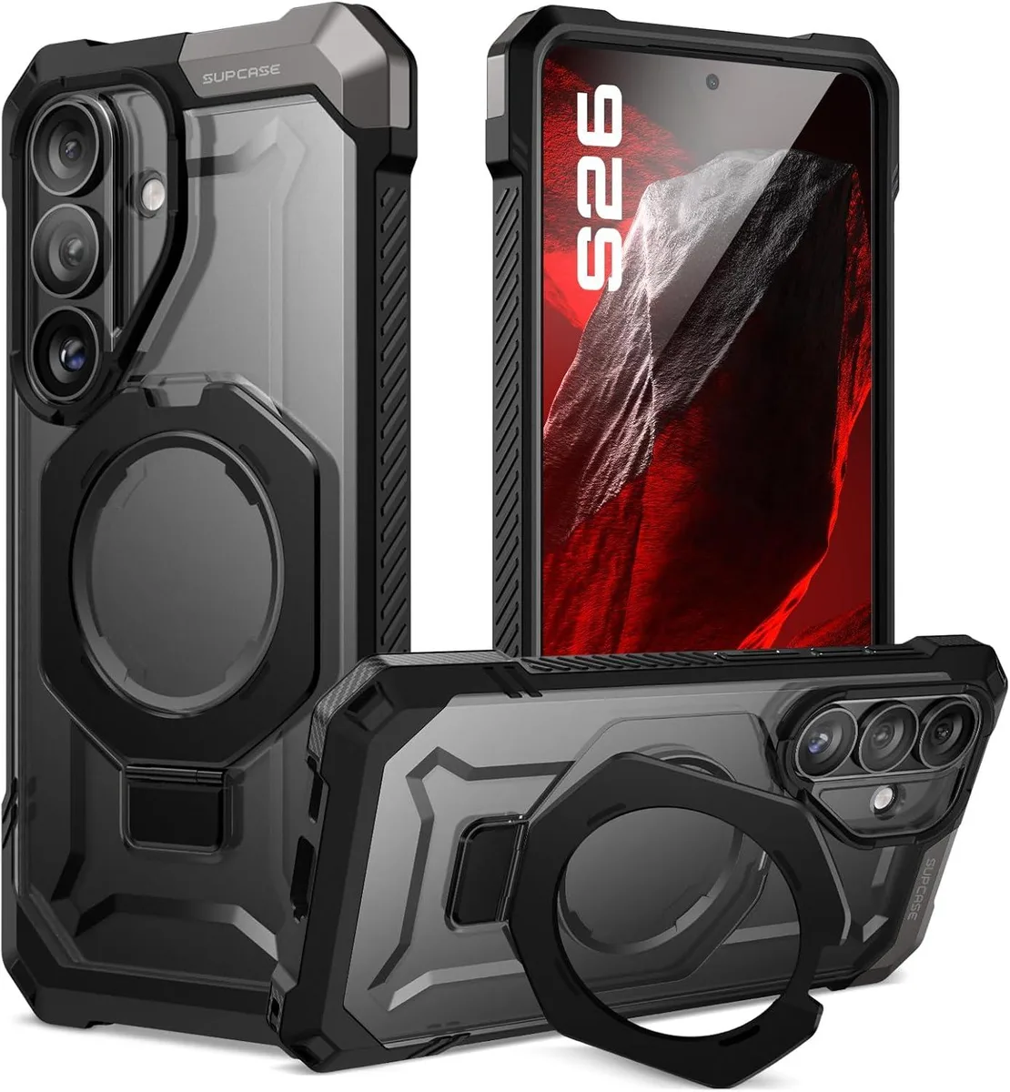 Transcend Transcend Galaxy S26 Unicorn Beetle Grip Case 6.3 Inch Black — product photo