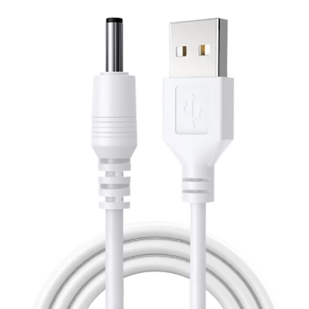 Ruth's sister Ruth's sister USB to 5.5*2.1mm DC Barrel Power Cable 1m White — product photo
