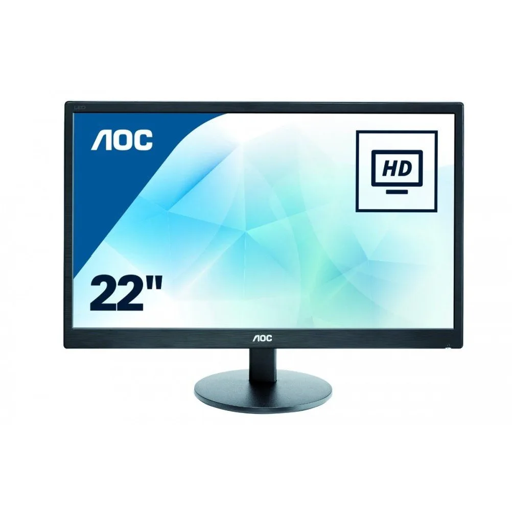 AOC Monitors AOC Monitors E2270SWN 21.5 inch monitor 1600 x 900 5ms — product photo