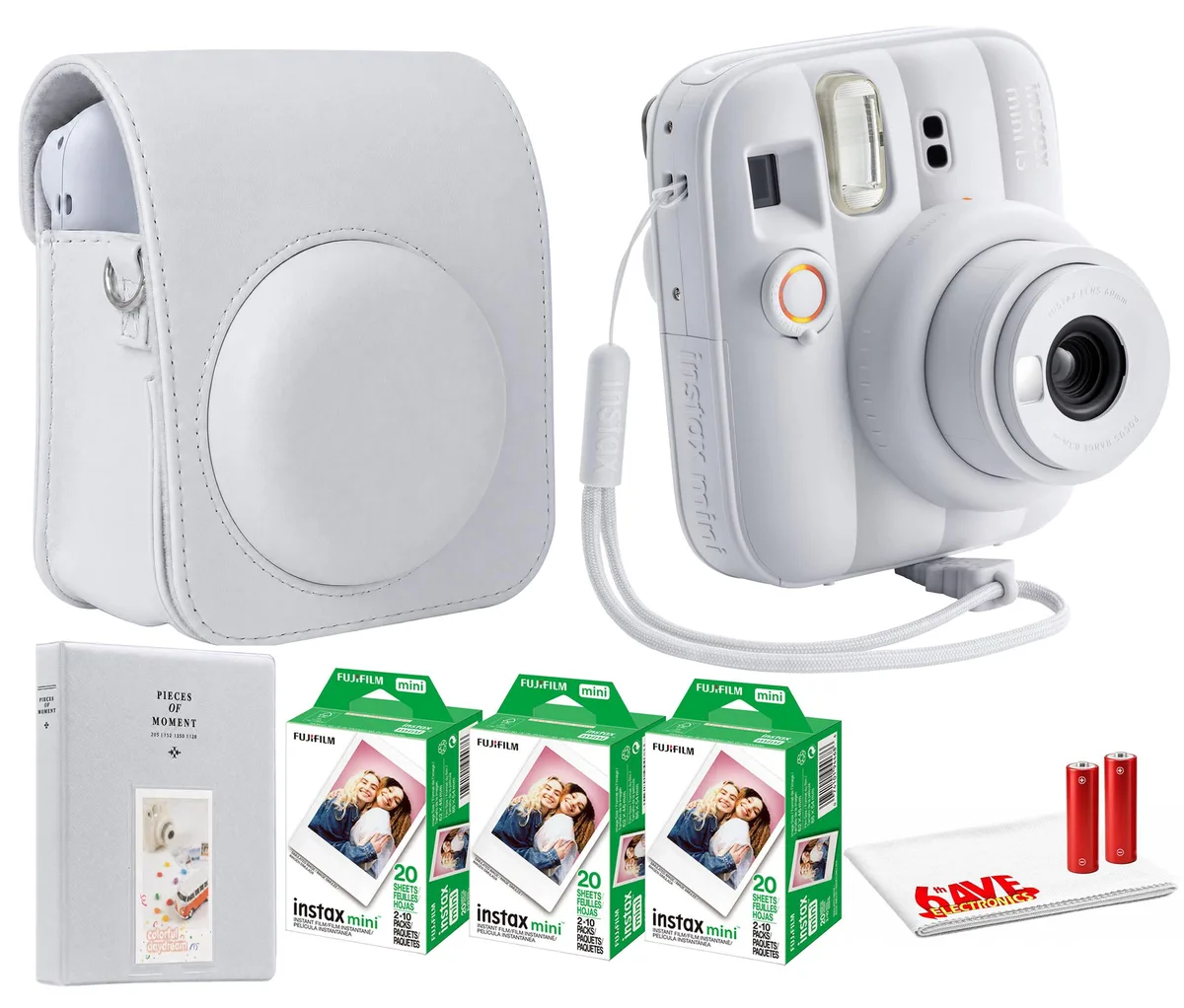 FUJIFILM FUJIFILM instax mini 13 Instant Film Camera (Clay White) — product photo