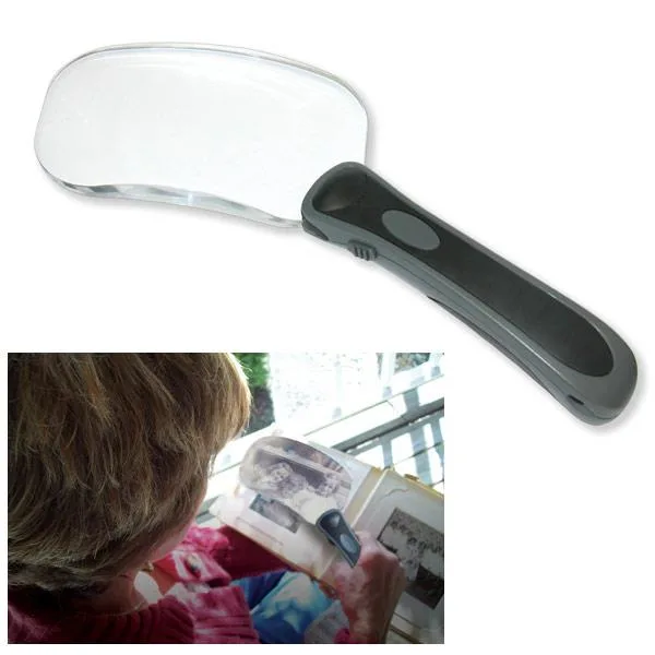 Carson Optical Carson Optical RM-77 2X Rectangular LED Magnifier 4.70" x 2.70 — product photo