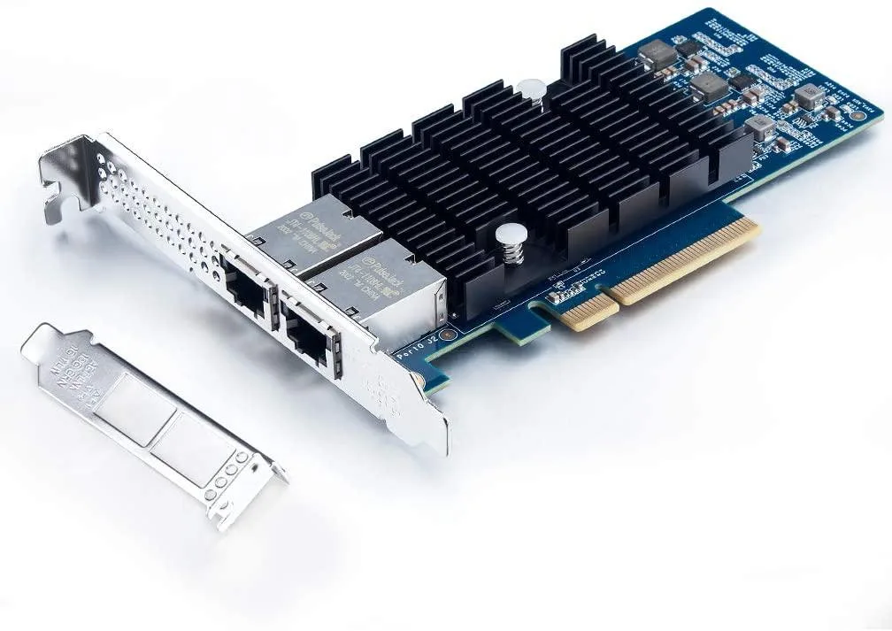 Value Brand Value Brand 10Gb PCIe Network Card Intel X540-BT2 Dual RJ45 X8 — product photo
