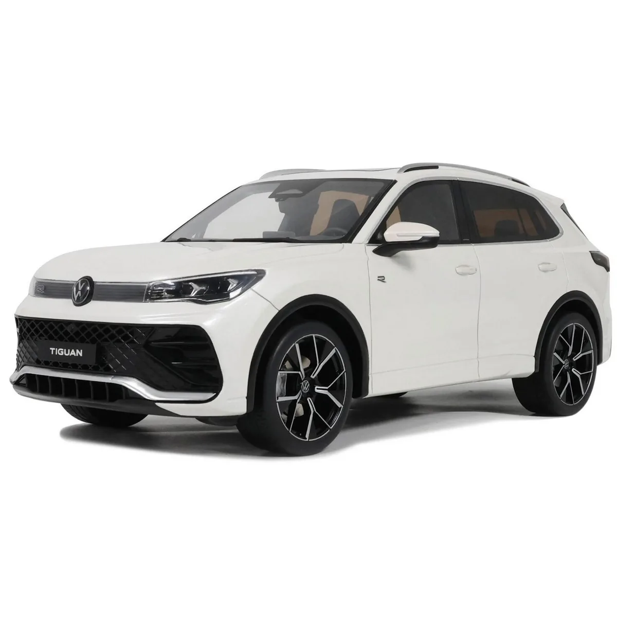 OttOmobile OttOmobile 2024 Volkswagen Tiguan E Tsi R-Line Oryx White Pearl Limited Edition 999 1/18 Hobby Collectible — product photo