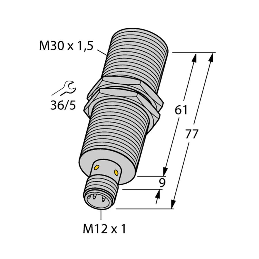 Turck Turck BI10-M30-VP4X-H1141 inductive sensor PNP — product photo