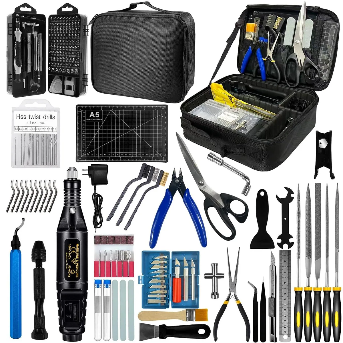 BFKK BFKK 212Pcs 3D Printer Tool Kit with Tool Box — product photo
