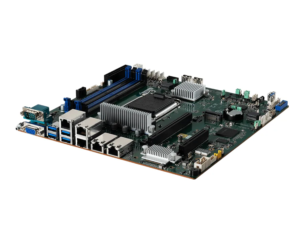 MSI MSI 919-S3551-04S D1500 LGA1700 Xeon E-2400 C262 server motherboard — product photo