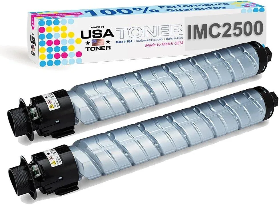 MADE IN USA TONER MADE IN USA TONER 842307 Black Toner Cartridge 2 Pack — product photo
