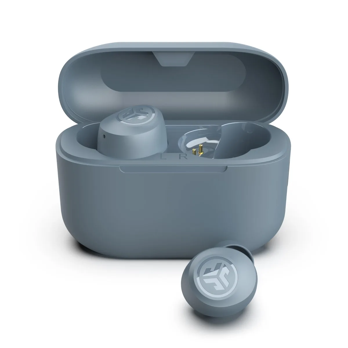  JLab Go Air Pop+ True Wireless Earbuds Slate 35h Bluetooth 5.3 — product photo