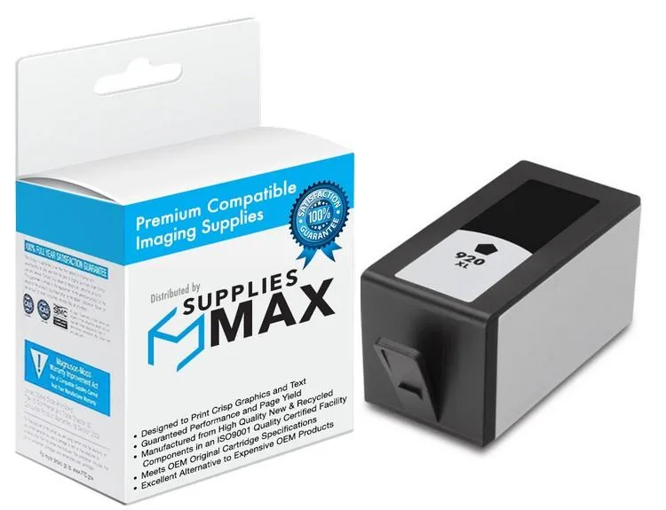 SuppliesMax SuppliesMax HP CD975AN Remanufactured Black Inkjet 1200 Pages — product photo